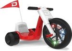 Droyd Romper Electric Tricycle for Kids 3+ Years, 24V Gifts Toys 3-6 MPH Max Speed & 45 Mins Max Long Lasting, Parental Speed Control Safe Trikes with Adjustable Seat & LED Lights for Boys and Girls