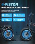 Wallke 2000W Folding Electric Bike for Adults