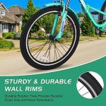 Lilypelle 7-Speed Folding Adult Tricycle with Basket