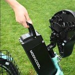 MOONCOOL Removable Battery 36V 10.4AH Adult Electric Tricycles