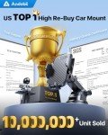 andobil Car Phone Holder (Bumpy Roads Friendly) Military-Grade Cell Phone Car Mount Ultimate Phone Holders for Your Car Dashboard Windshield Vent Car Mount for iPhone 16 Pro Max/15/14/13/12, Samsung