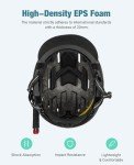 Favoto Adult Bike Helmet with Removable Visor - Lightweight Bicycle Helmet CPSC Certified for Commuting, Road Biking, Skating with Adjustable Dial, Titanium