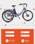 Viribus 350W Electric Tricycle for Adults