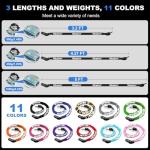 NDakter 100cm Resettable Bike Lock Chain