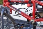 BRINKS 5 ft Bike Lock Cable with Preset Combination, Vinyl Covered for Outdoor Use
