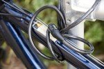 BRINKS 5 ft Bike Lock Cable with Preset Combination, Vinyl Covered for Outdoor Use
