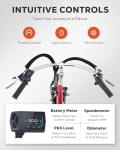 Viribus 350W Electric Tricycle for Adults - Red