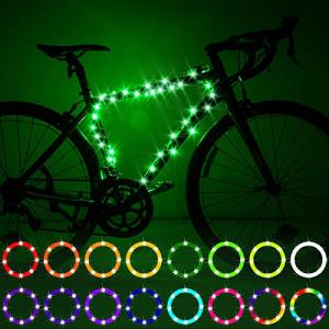 Waybelive Remote Control LED Bike Frame Lights