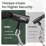Titanker 8mm Heavy-Duty Bike Lock Chain