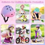 Wisekiddy Kids Bicycle Helmet for 3-8 Years