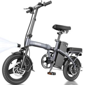 Compact 14" Foldable Electric Bike with 600W Motor