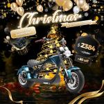eAhora M1P 2000W Electric Motorcycle for Adults