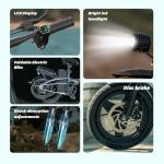 Compact 14" Foldable Electric Bike with 600W Motor