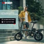 Compact 14" Foldable Electric Bike with 600W Motor