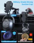Strong Car Phone Mount for Dashboard & Windshield