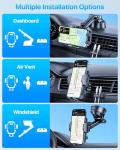 Strong Car Phone Mount for Dashboard & Windshield