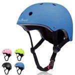 Besttravel Kids Bike Helmet, Toddler Helmet Adjustable Toddler Bike Helmet Ages 3-8 Years Old Boys Girls Multi-Sports Safety (Blue)