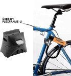 Kryptonite Evolution Mini-9 Bike U-Lock, Heavy Duty Anti-Theft Sold Secure Gold Bicycle U Lock, 14mm Shackle with Mounting Bracket and Keys, High Security Lock for E-Bike Scooter Road Mountain Bikes