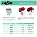 LAZER Tonic KinetiCore Bike Helmet, Lightweight Bicycling Gear for Adults, Men & Women’s Cycling Head Gear, White, Large