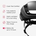 Lumos Ultra Smart Bike Helmet | Customizable Front and Back LED Lights with Turn Signals | Road Bicycle Helmets for Adults: Men, Women (MIPS)