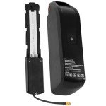 Puienum 36V 20Ah Ebike Battery,5pin Electric Bicycle Lithium Battery Pack 40A BMS,with 2A Fast Charger for 0-1800W E-Bike Scooter Motor,USB Interface,Safe Lock,Led Indicator Light