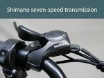 LANMAELECTRIC TK-500 Adult Tricycle Bike W/Cargo Basket Electric Fat Tire Trike Tricycle for Adults All-Terrain 500w Motor and 48v Lithium Rechargeable Battery-Grey