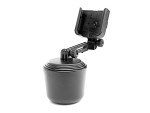 WeatherTech CupFone with Extension – Adjustable, Universal Cup Holder Phone Mount Accessory for Car – Compatible with iPhone & Other Smartphones – Open Access Design for Cell Phone Charging
