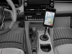 WeatherTech CupFone with Extension – Adjustable, Universal Cup Holder Phone Mount Accessory for Car – Compatible with iPhone & Other Smartphones – Open Access Design for Cell Phone Charging