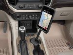 WeatherTech CupFone with Extension – Adjustable, Universal Cup Holder Phone Mount Accessory for Car – Compatible with iPhone & Other Smartphones – Open Access Design for Cell Phone Charging