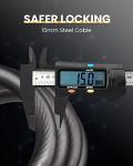 High-Security 5-Digit Bike Lock Cable