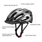 Ultralight Adjustable Adult Bike Helmet - Metal Grey