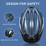 Zenroll Adult Bike Helmet Bicycle Helmets for Men Women Cycling with Detachable Visor Stylish Lightweight