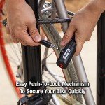 Master Lock 8364DCC Cable Bike Lock with Key, 5 ft. Long, Black