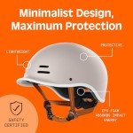 Retrospec Remi Adult Bike Helmet for Men & Women - Bicycle Helmet for Commuting, Road Biking, Skating with Adjustable Ergo Knob Dial, Medium 57-59cm