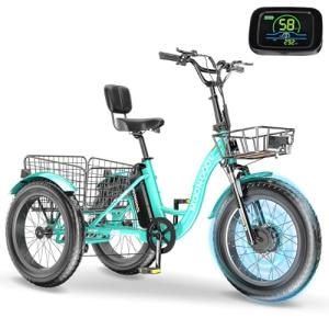 DoCred 500W Electric Tricycle for Adults