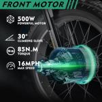 DoCred 500W Electric Tricycle for Adults