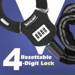 Heavy Duty Anti-Theft Scooter and Bike Lock
