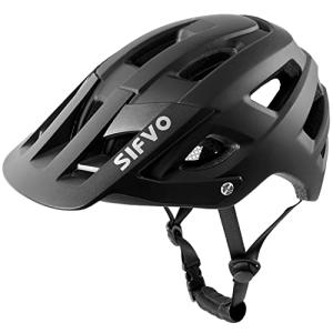 SIFVO Unisex Mountain Bike Helmet with Visor