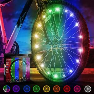 Color-Changing LED Bike Wheel Lights for Fun