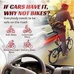 Best Bike Tail Light with Brake Sensing 300 Lumens