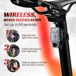 Best Bike Tail Light with Brake Sensing 300 Lumens