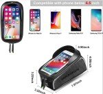 Waterproof Front Bike Phone Frame Bag