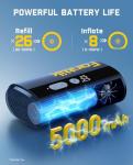 Fanttik X9 Ace Mini Bike Pump with Gauge