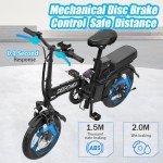 IDOTATA 14" Foldable Electric Bike with 750W Motor