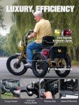 Tour LITE Electric Tricycle for Adults, 1200W Motor