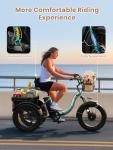 Adult Electric Tricycle with 50-Mile Range