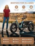Adult Electric Tricycle with 50-Mile Range