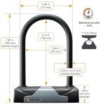 Via Velo Heavy Duty U-Lock with Security Cable
