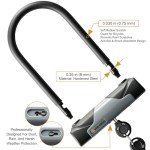 Via Velo Heavy Duty U-Lock with Security Cable