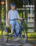 Viribus 350W Electric Tricycle for Adults